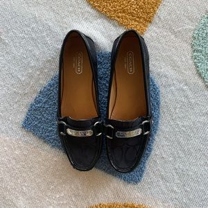 Coach Signature Loafers Size 6.5